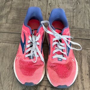 Brooks Women's Vibrant Pink and Blue Running Shoes